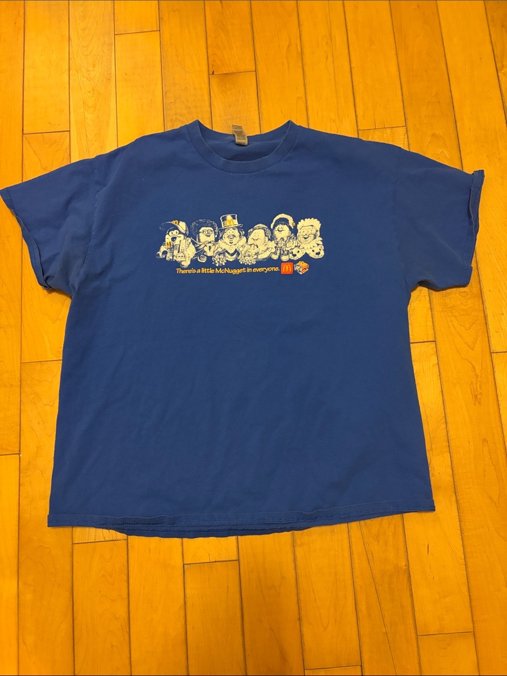 Kerwin Frost XL  Mcdonalds McNugget Buddies Limited Edition Crew T-shirt-SIZE XL